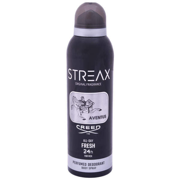 اسپری بدن مردانه استریکس مدل Creed Aventus حجم 200 میلی لیتر