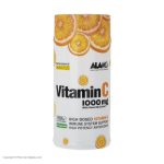 کپسول ویتامین سی با رزهیپ آلامو بسته 100 عددی