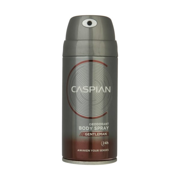 اسپری بدن مردانه کاسپین مدل GENTLEMAN حجم 150 میلی لیتر
