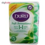 صابون دورو مدل Green Tea Beauty Cream وزن 90 گرم بسته 4 عددی