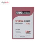 صابون ضد آکنه دئودراگ مدل Erythromycin 490 وزن 90 گرم