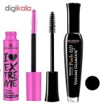 ریمل اسنس مدل I Love Extreme Crazy Volume به همراه ریمل بورژوآ مدل Push Up