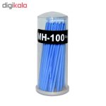برس اکستنشن مژه مدل MH-100 بسته 100 عددی