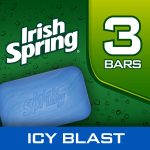 صابون آیریش اسپرینگ مدل icy blast وزن 106 گرم بسته 3 عددی