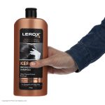 شامپو کراتینه مو لروکس مدل Keratin وزن 550 گرم