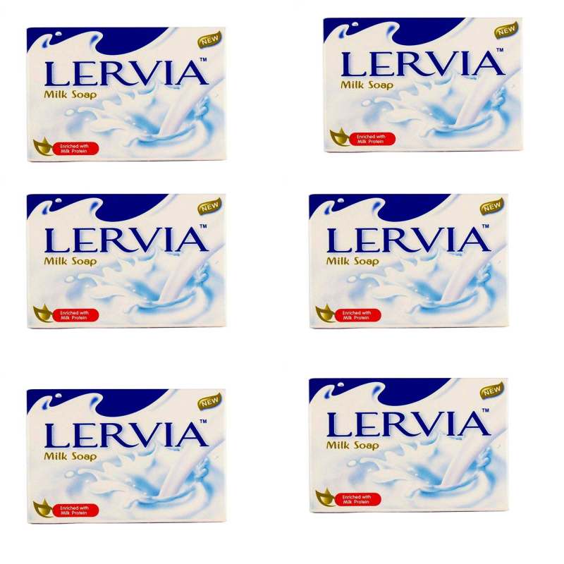 صابون سفید کننده و روشن کننده لرویا مدل شیری وزن 90 گرم مجموعه 6 عددی_63278a0005e56.jpeg صابون سفید کننده و روشن کننده لرویا مدل شیری وزن 90 گرم مجموعه 6 عددی