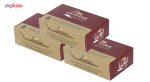 صابون لوینا مدل روغن کوسه مقدار 120 گرم بسته ۳ عددی