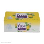 صابون حمام فکس مدل Lemon Perfume وزن 125 گرم بسته 6 عددی
