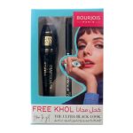 ریمل بورژوآ مدل twist up به همراه مداد چشم بورژوا مدل Khol & contour