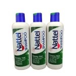 شامپو مو ناتل مدل 01 وزن 400 گرم مجموعه 3 عددی