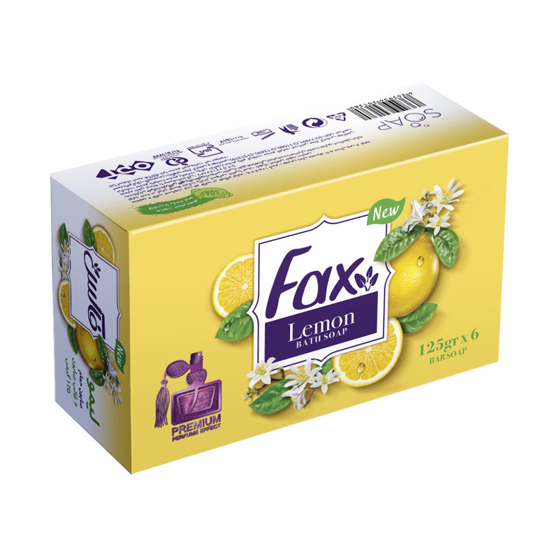 صابون حمام فکس مدل Lemon Perfume وزن 125 گرم بسته 6 عددی_63287aa678789.jpeg صابون حمام فکس مدل Lemon Perfume وزن 125 گرم بسته 6 عددی