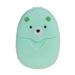 صابون کاغدی مدل Bear وزن 27 گرم بسته 50 عددی
