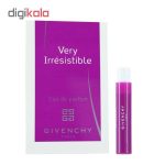 عطر جیبی زنانه ادو پرفیوم ژیوانشی مدل Very Irresistible حجم 1 میلی لیتر
