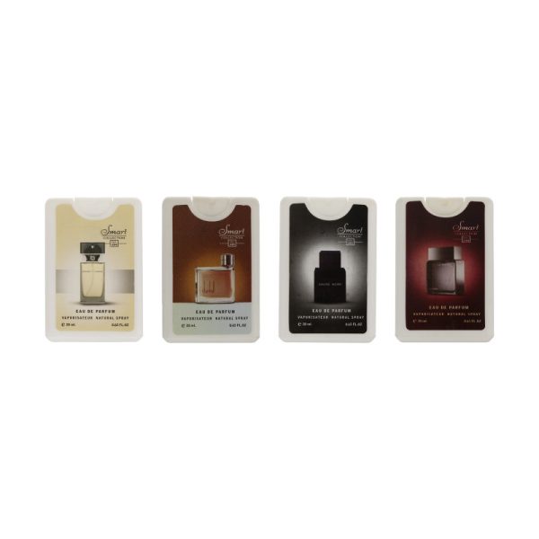 عطر جیبی مردانه اسمارت کالکشن حجم 20 میلی لیتر بسته 4 عددی