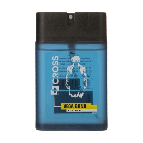 عطر جیبی مردانه کراس مدل Vega Bond حجم 45 میلی لیتر