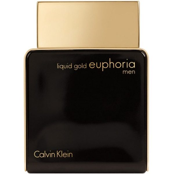 ادو پرفیوم مردانه کلوین کلاین مدل Liquid Gold Euphoria Men حجم 100 میلی لیتر