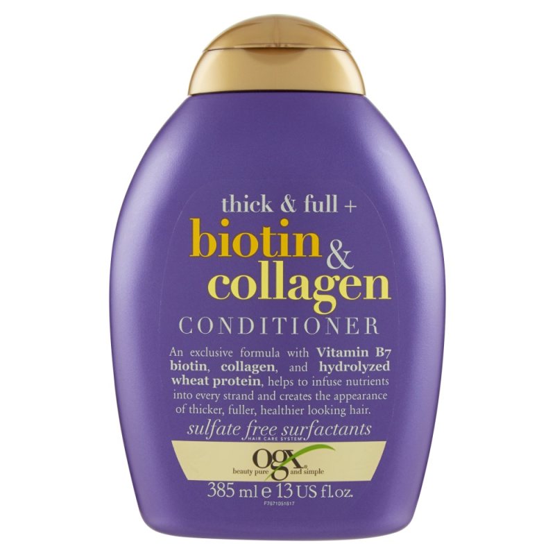 نرم کننده مو او جی ایکس مدل Biotin & Collagen حجم 385 میلی لیتر_6354b5a0af5de.jpeg نرم کننده مو او جی ایکس مدل Biotin & Collagen حجم 385 میلی لیتر