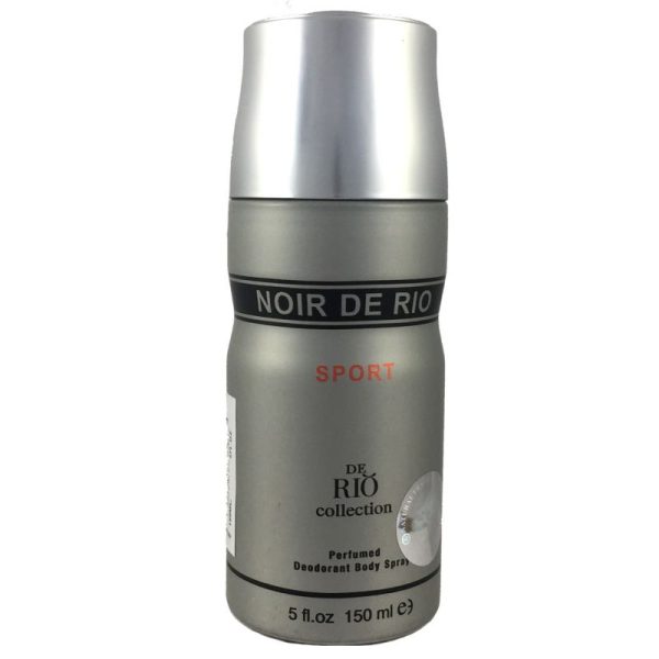 اسپری ضد تعریق مردانه ریو کالکشن مدل Rio Noir De Rio Sport حجم 150ml