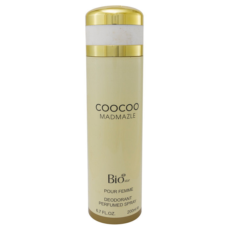 اسپری بدن زنانه بیو استار مدل COCO Mademoiselle حجم 200 میلی لیتر_6349d3b2bfeb2.jpeg اسپری بدن زنانه بیو استار مدل COCO Mademoiselle حجم 200 میلی لیتر