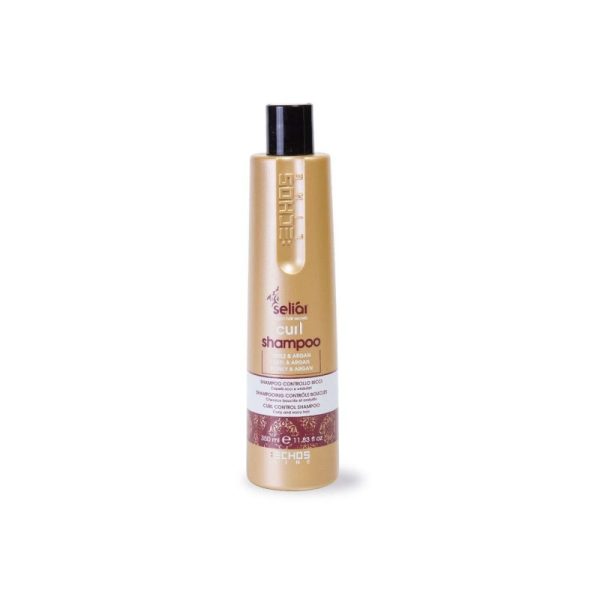 شامپو مو اچ اس لاین مدل Echos curl shampoo حجم 350 میلی لیتر