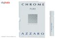 تستر ادوتویلت مردانه آزارو مدل Chrome Pure حجم 1.2 میلی لیتر