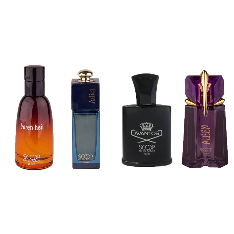 عطر جیبی اسکوپ کد 01 مجموعه 4 عددی