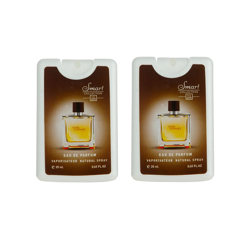 عطر جیبی مردانه اسمارت کالکشن مدل Terre DHermes حجم 20 میلی لیتر مجموعه 2 عددی_635f07c144551.jpeg عطر جیبی مردانه اسمارت کالکشن مدل Terre DHermes حجم 20 میلی لیتر مجموعه 2 عددی