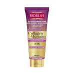 کرم مو بیوبلاس مدل COLLAGEN & KERATIN حجم 250 میلی لیتر