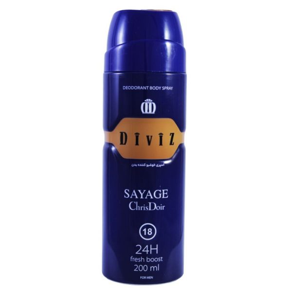 اسپری مردانه دیوایز مدل ساواج بارایحه Chris Doir حجم 200 میلی لیتر