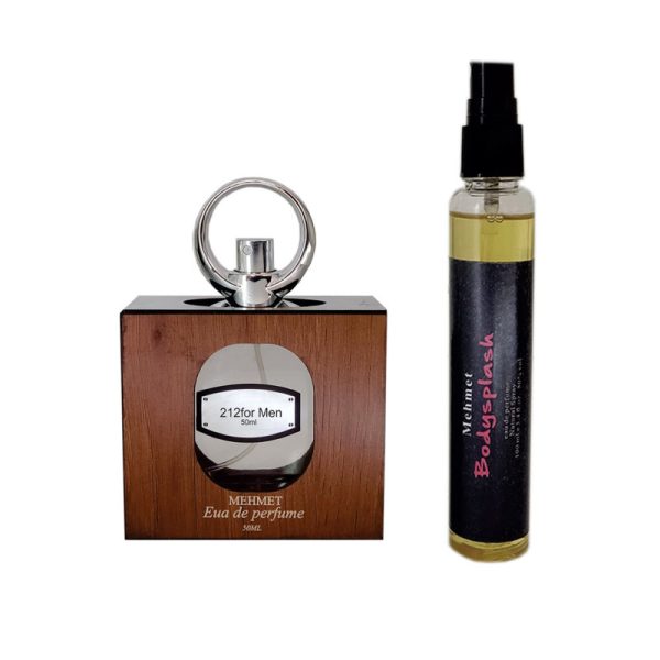 ست ادپرفیوم مردانه مهمت مدل کارولینا هررا 212 حجم 50 میلی لیتر