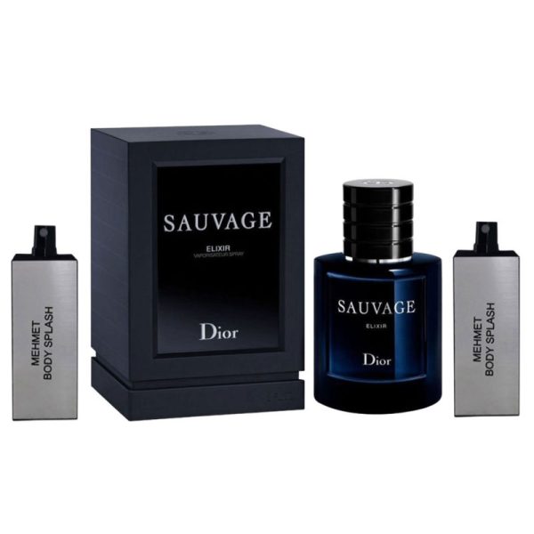 ست اکستریت دی پرفیوم مردانه مهمت مدل Sauvage Elixir حجم 60 میلی لیتر