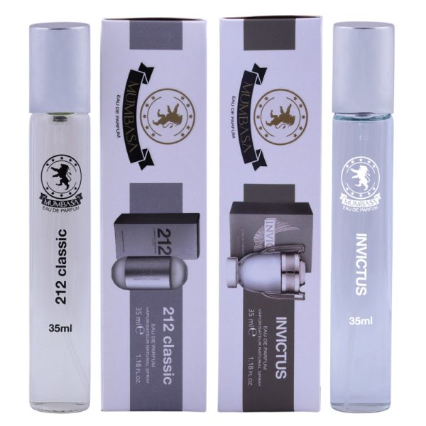 عطر جیبی مردانه ممباسا مدل اینوکتوس و 212کلاسیک حجم 35 میلی لیتر