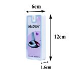 عطر جیبی هدوی مدل ایفوریا و اکوا بولگاری حجم 45 میلی لیتر مجموعه 2 عددی