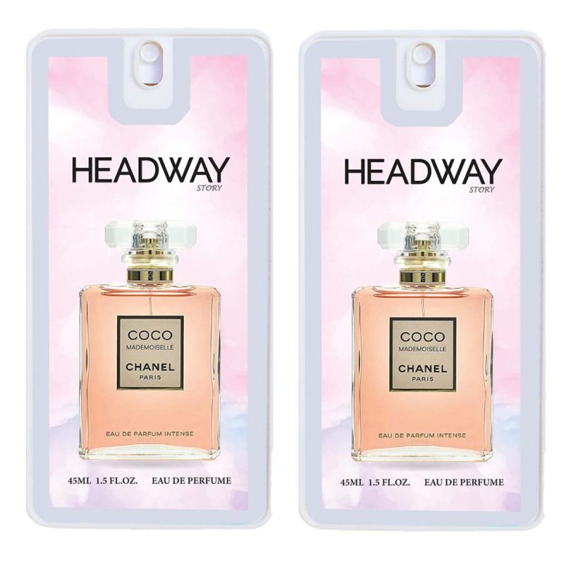 عطر جیبی زنانه هدوی مدل کوکو شنل حجم 45 میلی لیتر مجموعه 2 عددی