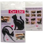 شابلون ابرو و خط چشم مدل Cat Line مجموعه 6 عددی