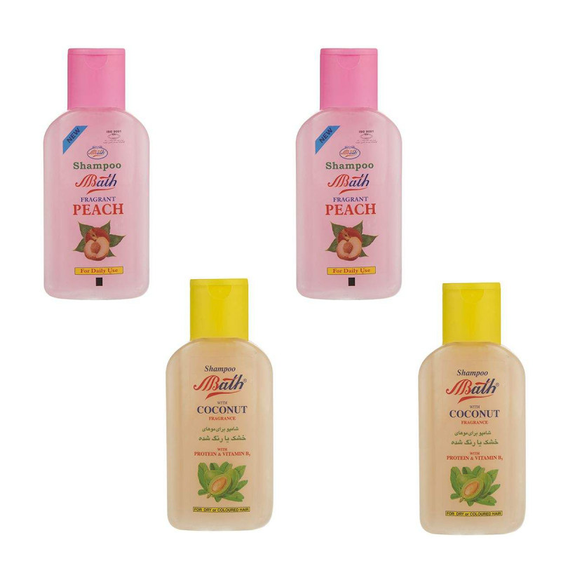 شامپو مو لطیفه مدل Coconut و Peach حجم 280 میلی لیتر مجموعه 4 عددی_634e20cbe3b78.jpeg شامپو مو لطیفه مدل Coconut و Peach حجم 280 میلی لیتر مجموعه 4 عددی