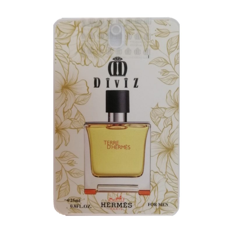 عطر جیبی مردانه دیوایز مدل TERRE HERMES حجم 25 میلی لیتر_634f33c440604.jpeg عطر جیبی مردانه دیوایز مدل TERRE HERMES حجم 25 میلی لیتر