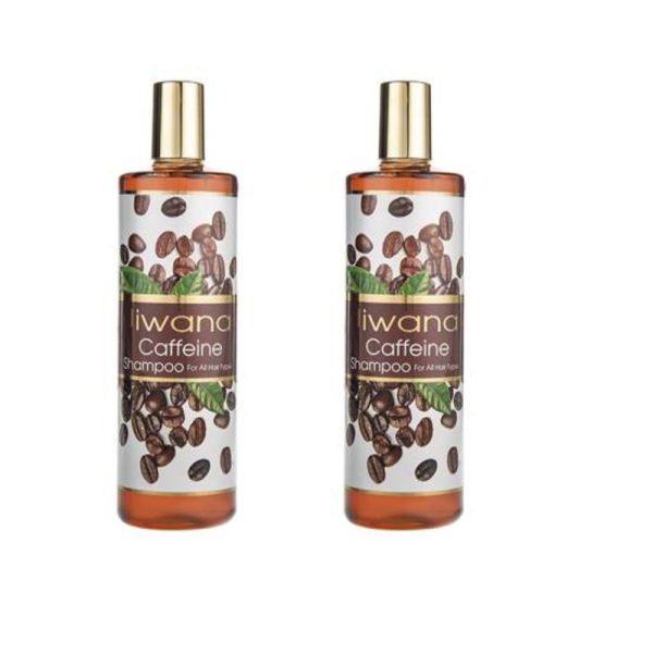 شامپو مو ژیوانا مدل Caffeine حجم 500 میلی لیتر بسته 2 عددی