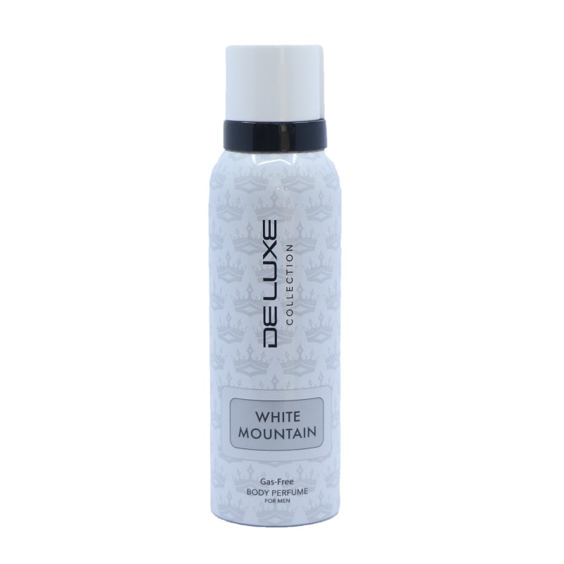بادی پرفیوم مردانه دیلاکس مدل White Mountain حجم 120 میلی لیتر