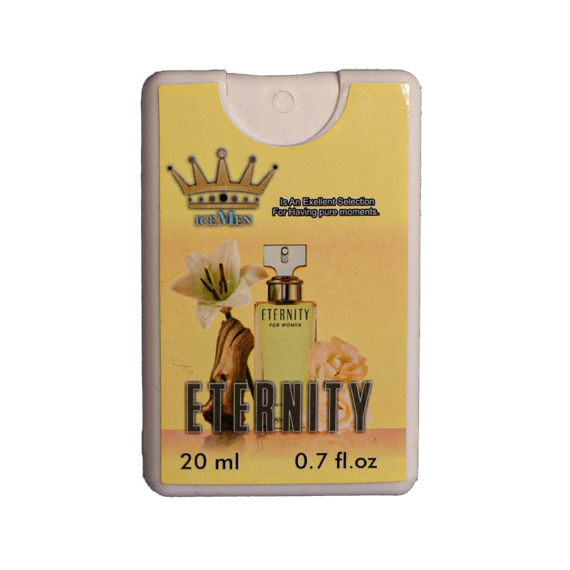 عطر جیبی زنانه آیس من مدل Eternity حجم 20 میلی لیتر_63547987f2a40.jpeg عطر جیبی زنانه آیس من مدل Eternity حجم 20 میلی لیتر