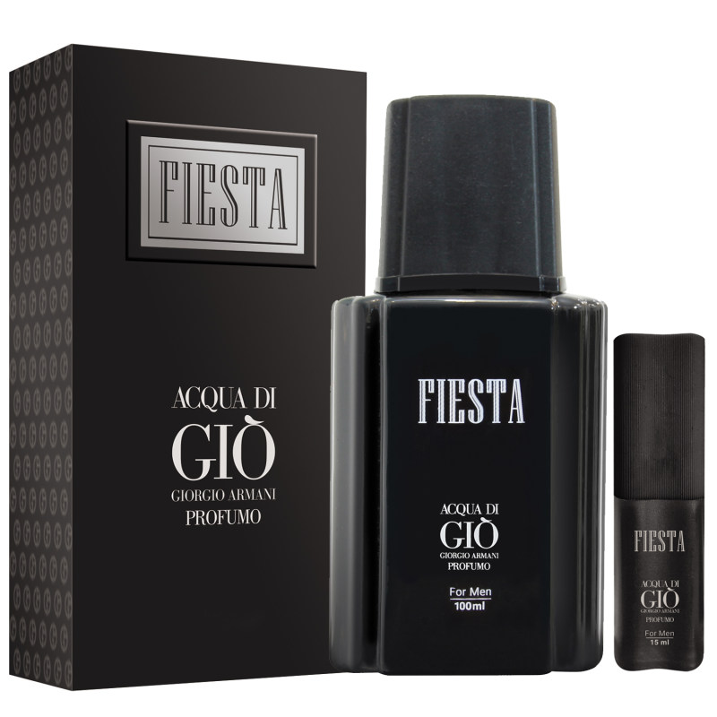ادوپرفیوم مردانه فیستا مدل Acqua di Gio Profumo حجم 100 میلی لیتر به همراه عطر جیبی مردانه فیستا حجم 15 میلی لیتر