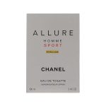 ادو پرفیوم مردانه های نیوویش مدل ALLURE HOMME SPORT حجم 100 میلی لیتر