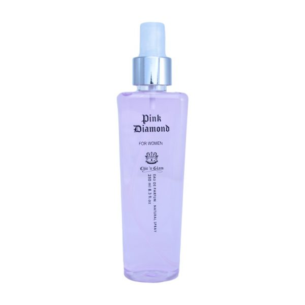 بادی پرفیوم زنانه چیک این گلام مدل pink diamond حجم 250 میلی لیتر