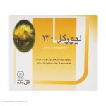 قرص لیورگل 140 گل دارو بسته 30 عددی
