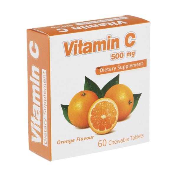 قرص ویتامین ث 500 میلی گرمی سیمرغ دارو بسته 60 عددی