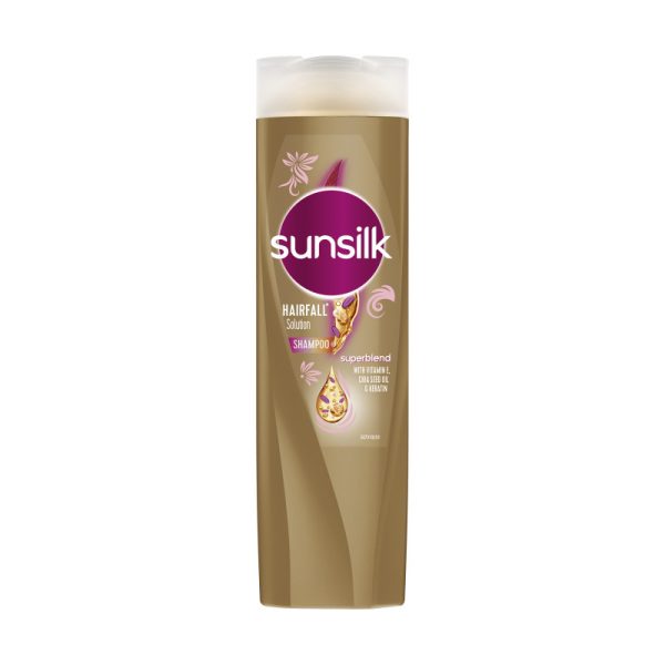 شامپو مو سان سیلک مدل Hair fall Solution حجم 350 میلی لیتر