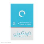 قرص فولیکوژن نانو حیات دارو بسته 60 عددی