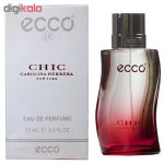 عطر جیبی زنانه اکو مدل Carolina Herrera Chic حجم 15 میلی لیتر