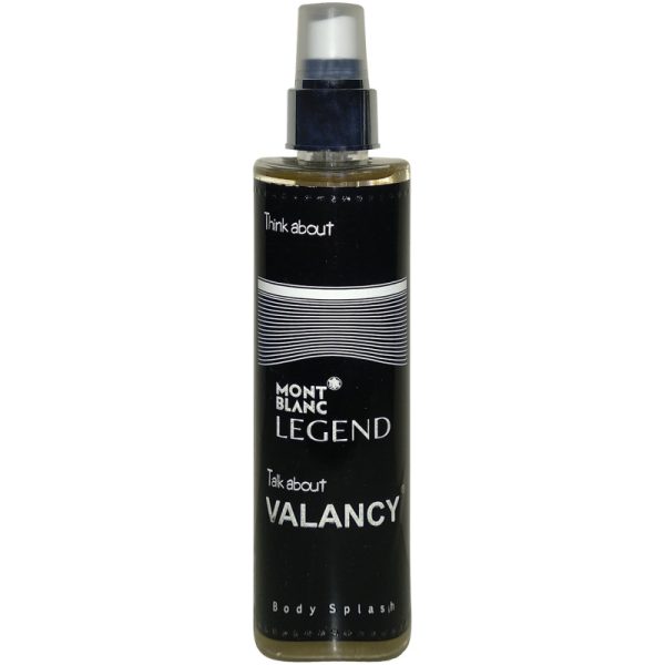 بادی اسپلش مردانه والانسی مدل Mont Blanc Legend حجم 200 میلی لیتر