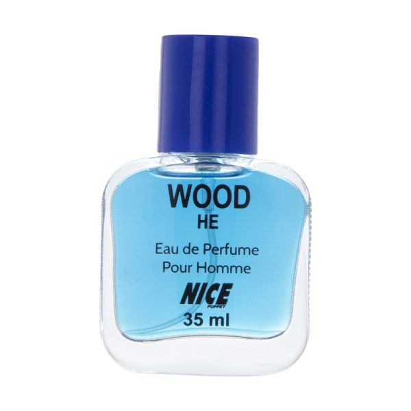 عطر جیبی مردانه نایس مدل Wood He حجم 35 میلی لیتر